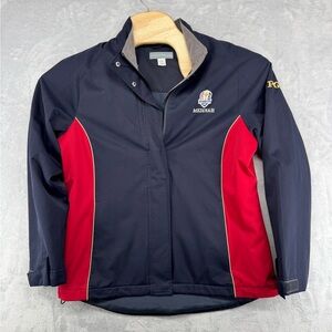 Cutter & Buck WeatherTec 2012 Ryder Cup Medinah Full Zip Jacket Men’s L